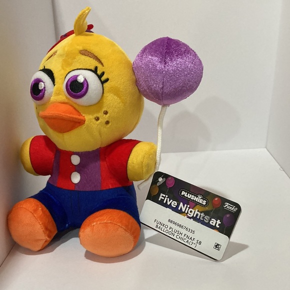 Five Night At Freddy’s Collectible Plush Balloon Chica 7” - Picture 3 of 3